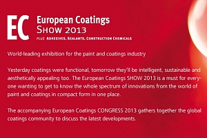 Результаты крупнейшей лакокрасочной выставки «European Coatings Show»